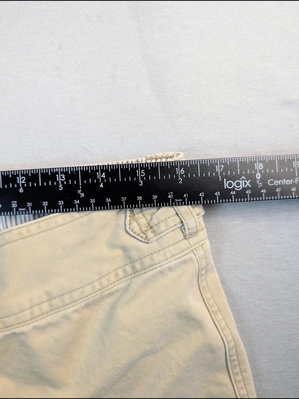 Vintage Y2K Abercrombie & Fitch Low Rise Flare Pants Women's 10‎ Beige